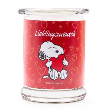 Lõhnaküünal Peanuts™, „Lieblingsmensch“, Ø 9,5 × 11,5 cm