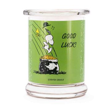 Lõhnaküünal Peanuts™, „Good Luck“ lõhn, Ø 9,5 × 11,5 cm