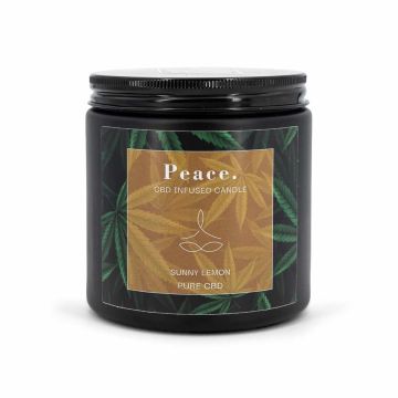 Ароматическая свеча Candle Brothers 50010019_8845, 350 г, 2 фитиля, Коричневая, 9 × 9,5 × 9 см
