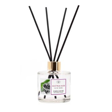 Aroomidifuuser Purple River, 100 ml, Acai Palm & Aloe, 7 × 7 × 7 cm