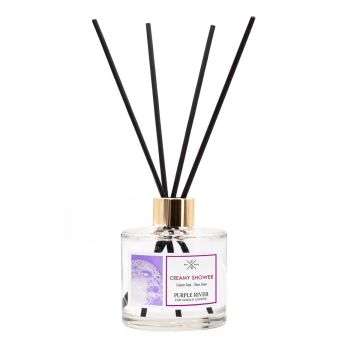Aroomidifuuser Purple River, 100 ml, Creamy Shower, 7 × 7 × 7 cm