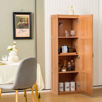 Storage cabinet, 4 shelves, 45.72 × 152.4 × 35.56 cm