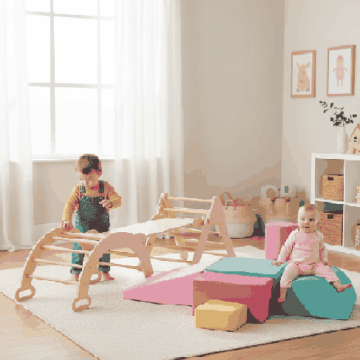 Climbing frame, 7 in 1, 6 blocks