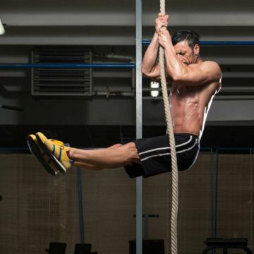 Climbing rope, 3 strands
