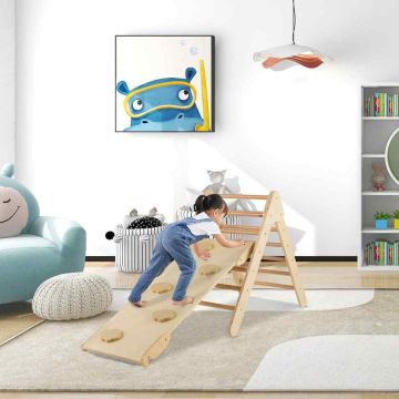 Climbing toy set, with adjustable ramp, 86 × 48 × 73.5 cm