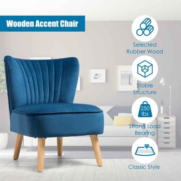 Leisure armchair, Blue, 55 × 70 × 73 cm