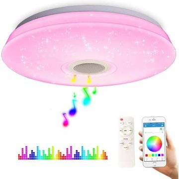 Умный потолочный светильник с функцией Bluetooth, белый.