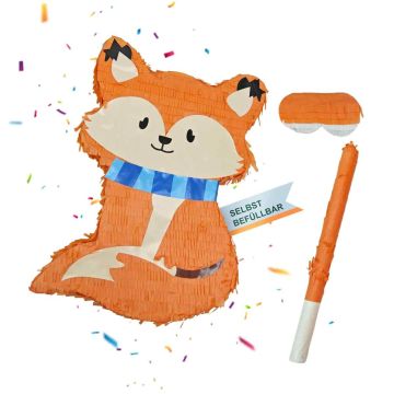 Rebasepinata Relaxdays, Kepi ja maskiga, 31 × 45 × 9 cm