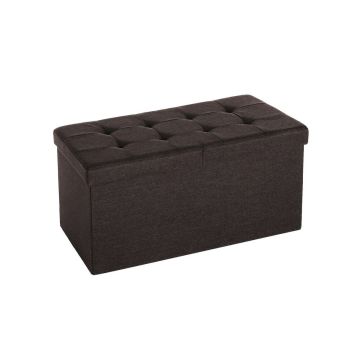 Pehme iste kokkupandava kaanega 80 L, pruun