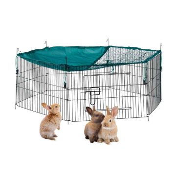 Väliaedik närilistele Relaxdays 10025121.0, 6 paneeli, 110 × 110 × 40 cm