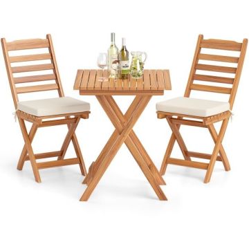 Outdoor furniture set, 3 pieces
