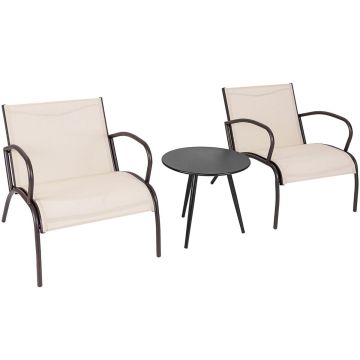 Outdoor furniture set, 3 pieces