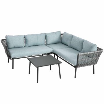 Aiamööbli komplekt, 4 osa, 191 × 191 × 65 cm