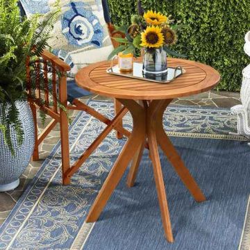 Outdoor bistro table, Round