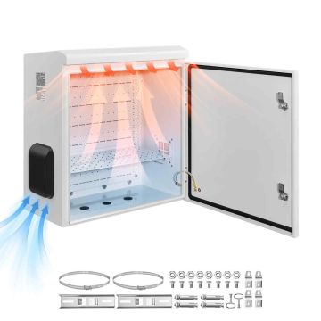 Välistingimuste elektrikilp VEVOR SPT605530HW, ventilaatori ja termostaadiga, 60 × 60 × 30 cm