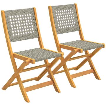 Välikomplekti toolid, 2 tk, Hall, 47,5 × 88 × 56 cm