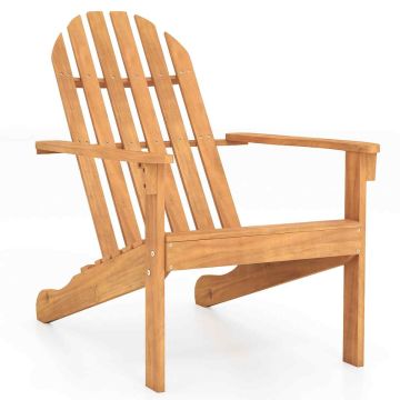 Adirondack Outdoor Chair, 37 × 34 × 26 inches