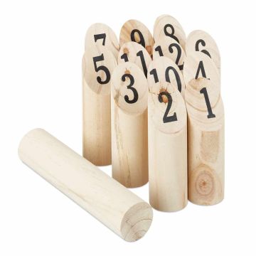 Õues viskamismäng Finn Kubb Relaxdays 10023484.0, 12 osa