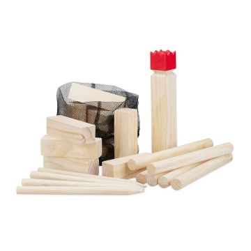 Õues viskamismäng Kubb Relaxdays 10023487.0, 21 osa