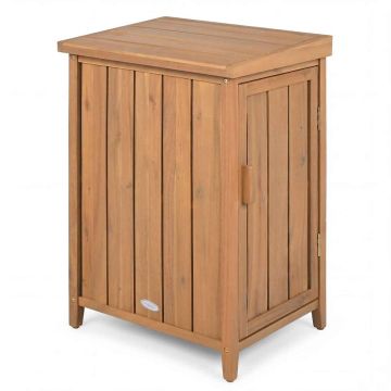 Outdoor storage unit, with removable shelf, 55.9 × 86.4 × 45.7 cm