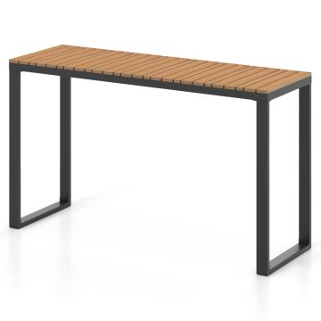 Outdoor table, for 4-6 people, 129 × 42 × 75 cm