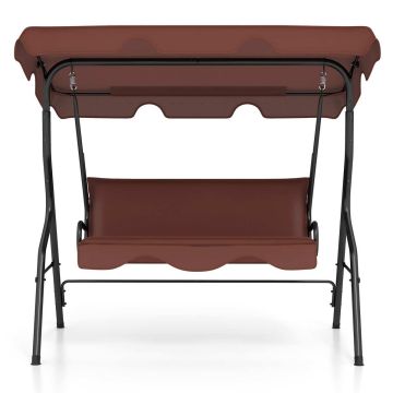Outdoor swing, Three-seater, 172 × 153 × 110 cm