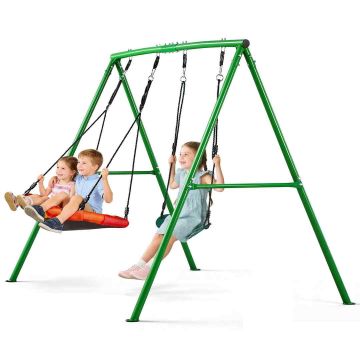 Õuekiiged VEVOR JX-OGSW-002-2, 2 istet, 111 × 20 × 27,5 cm