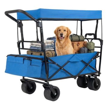 Outdoor trolley, Foldable, 100 l, 120 × 57 × 110 cm