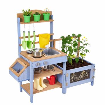 Laste õue mänguköök VEVOR AC8293, 1048 × 347 × 945 mm