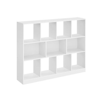 Riiul 30x126x100cm., valge
