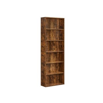 Riiul 24x60x178,5cm., pruun