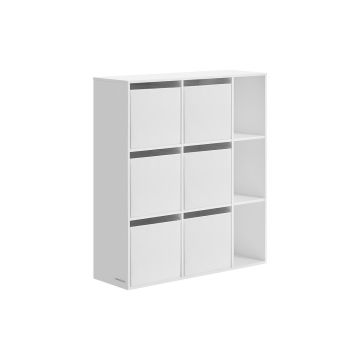 Riiul 27x83x91,8cm, valge