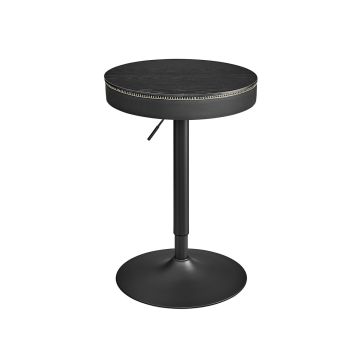 Baaritool 58,7x58,7x105cm, must