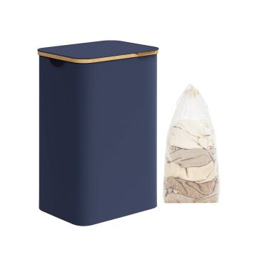 Pesukorv 32x42x70.5cm., tumesinine
