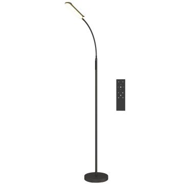 LED-торшер, 5 режимов освещения, Черный, Ø22 × 175 см