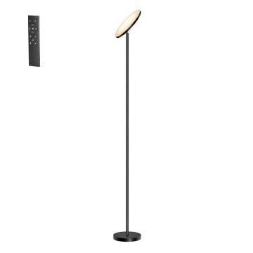 LED-põrandalamp VASAGLE, 30 W, must, 25 × 176 × 25 cm