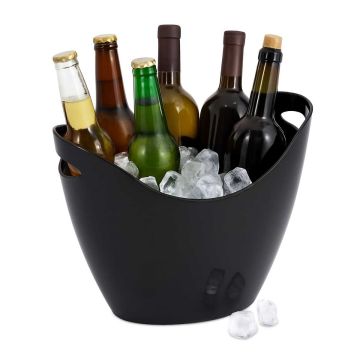 Jääämber Relaxdays 10048734.0, 8 l, 34,5 × 25,5 × 25 cm