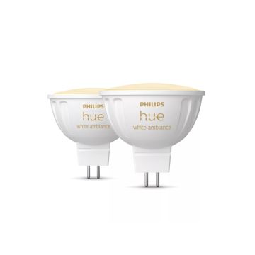 Lambid „Philips Hue“ WA 12V MR16, 2 tk