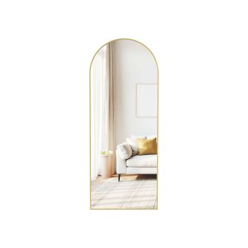 Kumer täispikkuses paigaldatav peegel SONGMICS, 160 × 50 cm