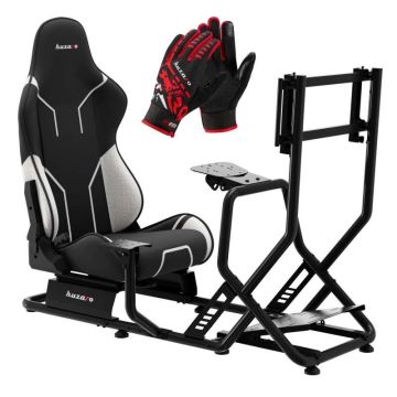 Võidusõidusimulaatori kabiin Huzaro Speed 6.0, monitorikinnitusega, 83 × 52 × 57 cm