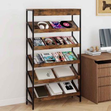 Shelf, 6-tier, 90 × 30 × 161 cm