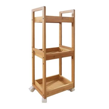 Riiul Relaxdays 10052112_126, 3 avatud riiulit, 30 × 80 × 20 cm