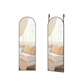 Зеркало 120х40см., черное