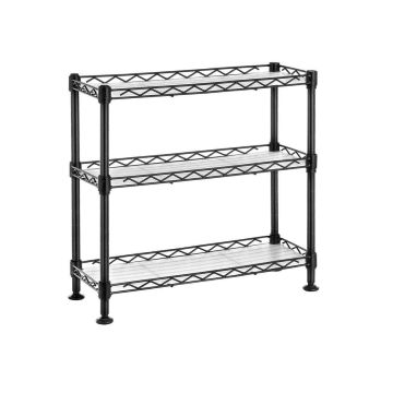 Metallist köögiriiul 40x15x39,5cm, must