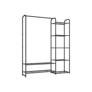 Вешалка для одежды 29x112x158,4см., черная