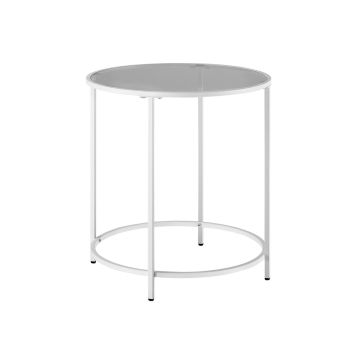 Läbipaistev abilaud 50x55cm, valge