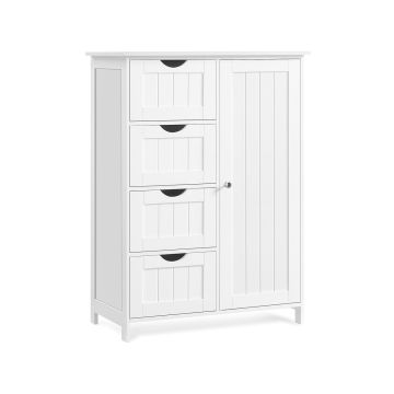 Vannitoa kapp 35x65x90cm., valge