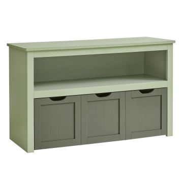 Laste riiul 30x102x60cm., roheline