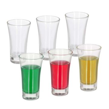 Рюмки для ликёра, 6 шт., 6 cl, Ø 5 × 9 см