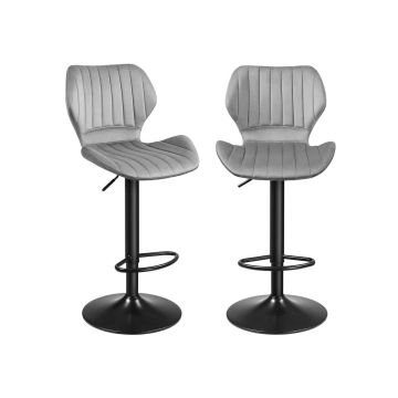 2 baaritooli komplekt, helehall